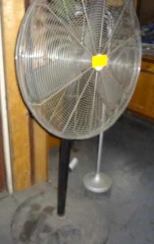 Pedestal Fan and Light