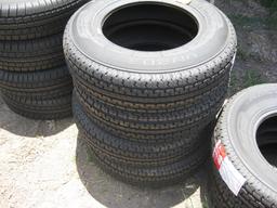 (4) Master Track UN-203 ST205/75R15 New Tires