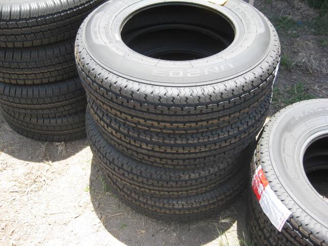 (4) Master Track UN-203 ST205/75R15 New Tires