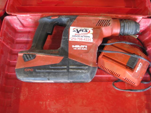 Hilti Model TE 30 A36 Hammer Drill Cordless
