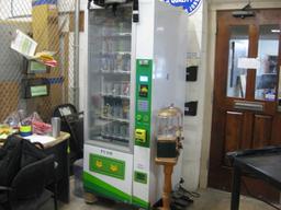 Refrigerated Vending machine gumball machine
