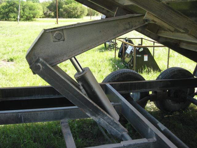 2014 Lamar 16' Hyd. Dump Trash Trailer Tandem Axle 5X5 Wheel bolt Pattern VIN M021406
