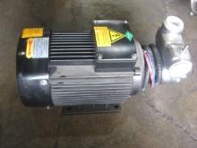 Electric Induction Motor with Stainless Steel Self Suction Gas-Liquid Mixng Pump
