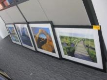(4) Framed Prints