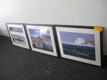 (3) Framed Prints