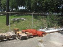 Roof Title Plastic fence Alum tubbing and pipe