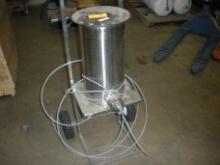 Stainless Steel Tank and Cart