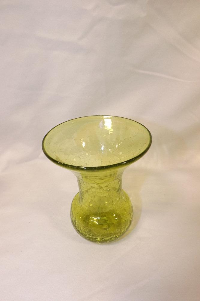 Glass Vases (2) & Cruet
