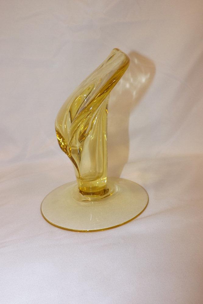 Glass Vases (2) & Cruet