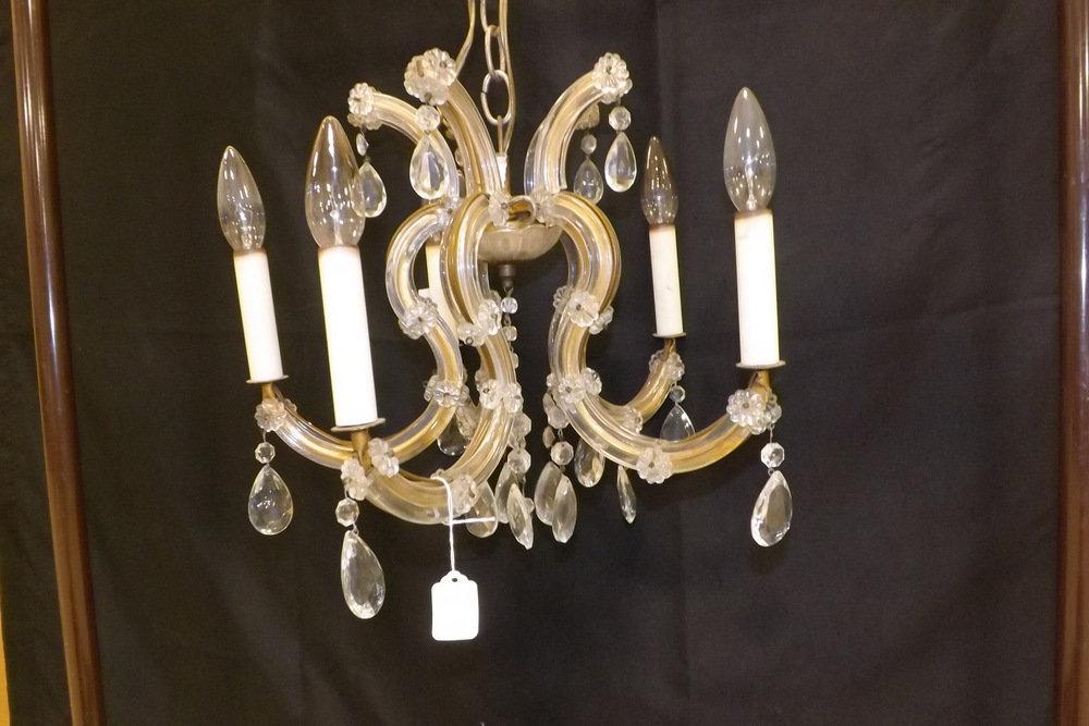 Chandelier w/Prisms