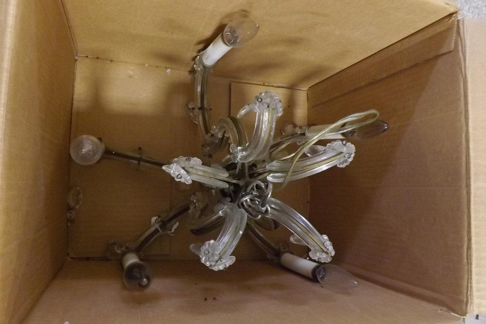 Chandelier w/Prisms