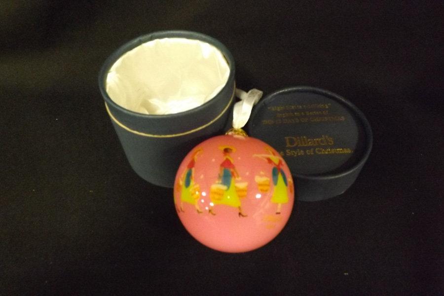 Dillard's Twelve Days of Christmas Ornaments (7)