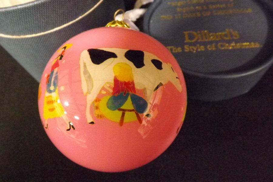 Dillard's Twelve Days of Christmas Ornaments (7)