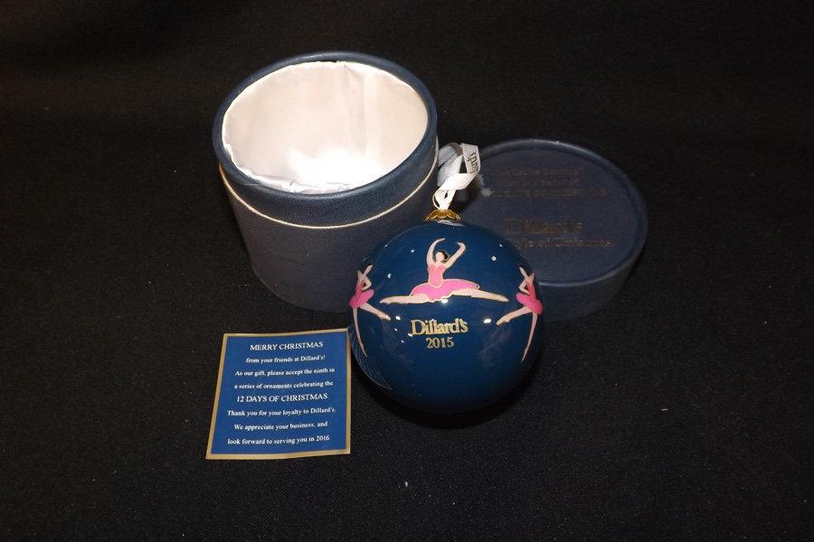 Dillard's Twelve Days of Christmas Ornaments (7)