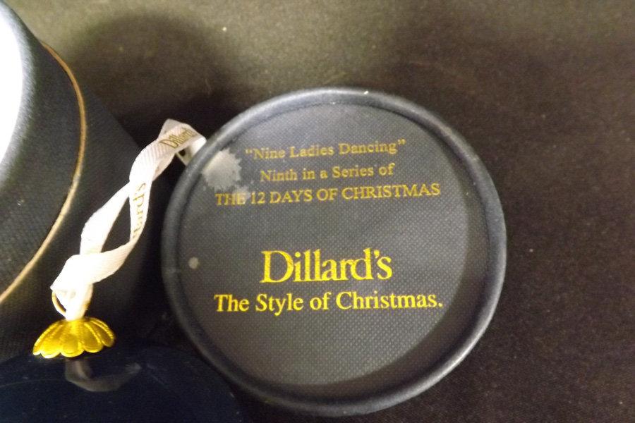 Dillard's Twelve Days of Christmas Ornaments (7)