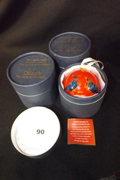 Dillard's Twelve Days of Christmas Ornaments (7)