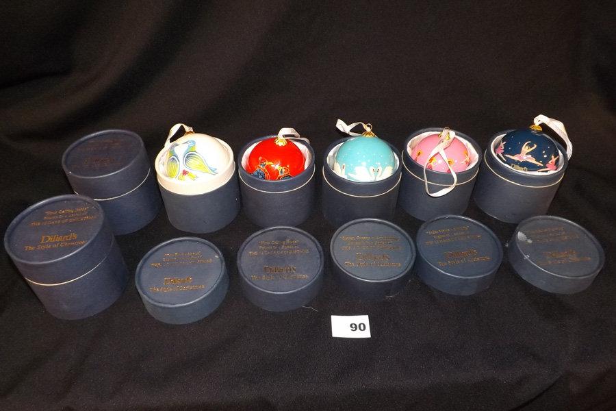 Dillard's Twelve Days of Christmas Ornaments (7)