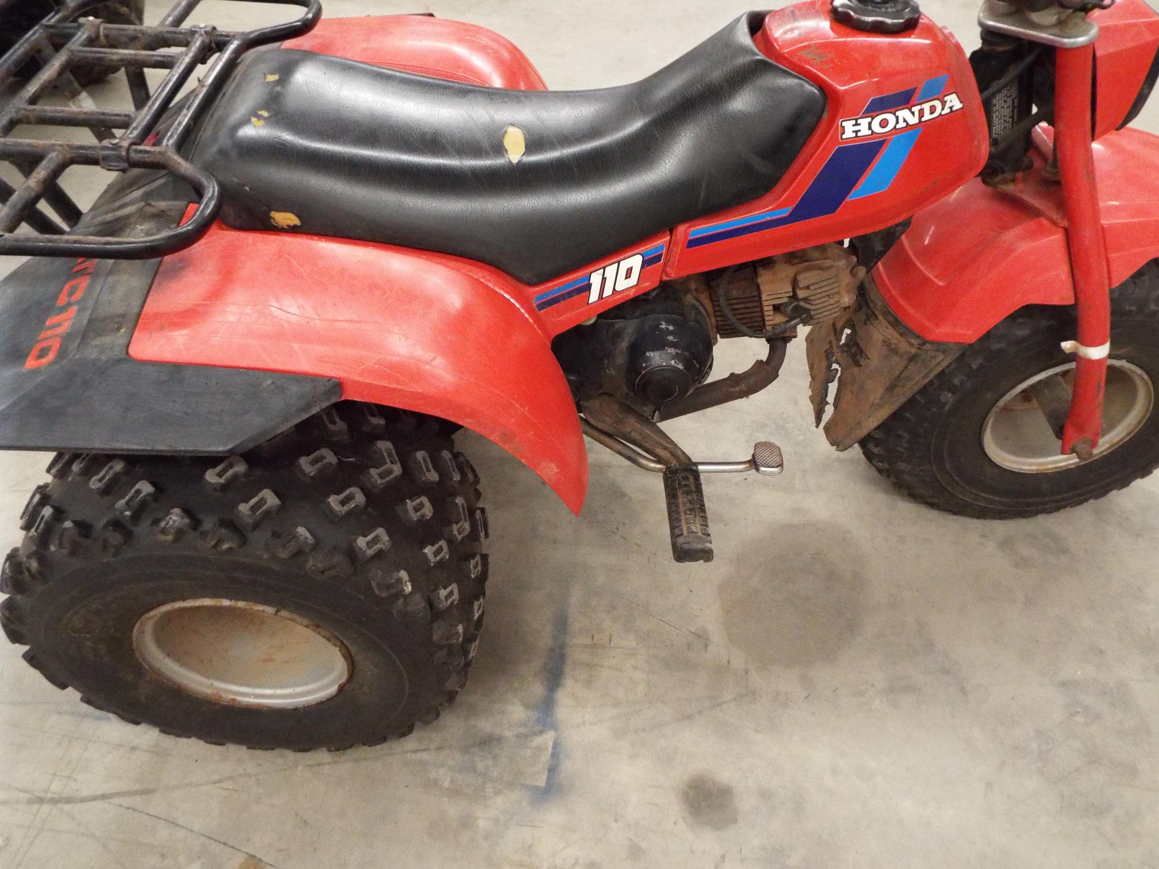 1984 Honda 3 wheeler, 110 cc