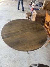 Round Wooden Table
