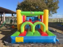 Medium Yaro Bounce House W/ Slide & Obstacles
