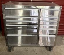 Hammerhead 2 Piece Stanless Steel Toolbox