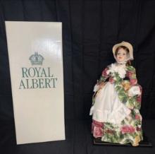 Royal Albert Old Country Rose Porcelain Doll Rosie