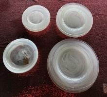 Red Pomegranate Brand- Ivory Swirl