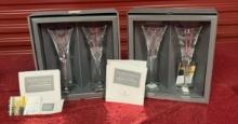 Waterford Crystal Millennium Toasting Flute Pair/4