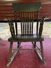 Wooden Antique Rocking Chair