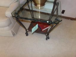 by Honker Glass Top Endtable
