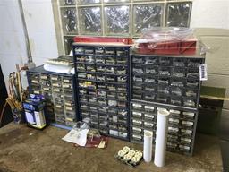 Items on top of workbench lot