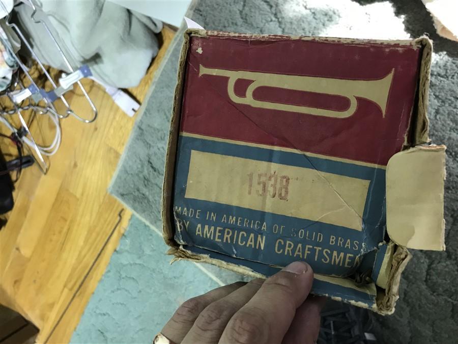 Antique Boy Scout Bugle in Original Box
