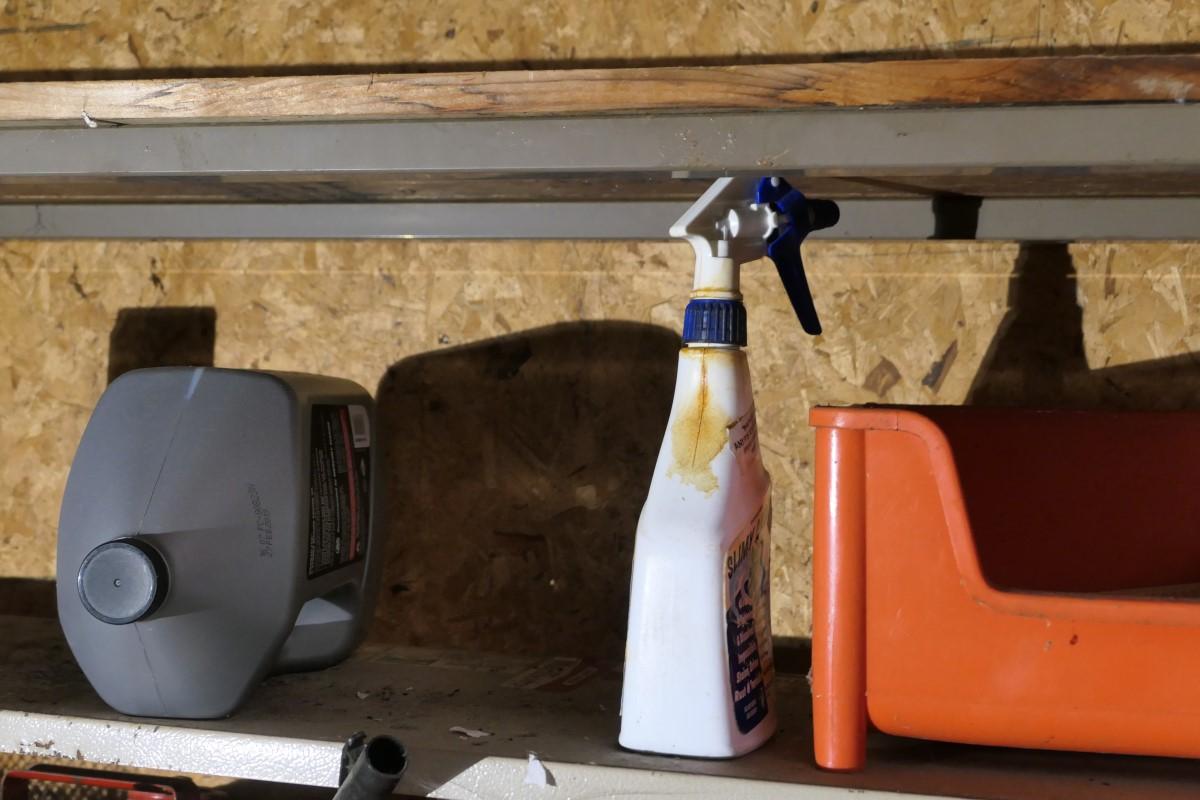 BBQ Grill, Shelf, contents and more lot