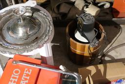 BBQ Grill, Shelf, contents and more lot