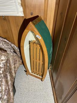 Canoe Shaped Stand or cabinet