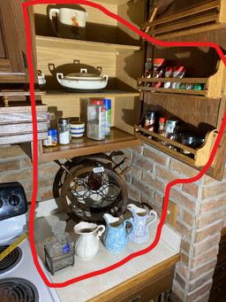 Group lot of kitchen items etc