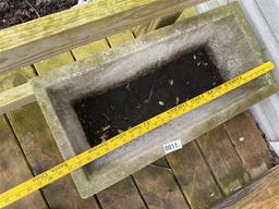 Nice Vintage Concrete Planter