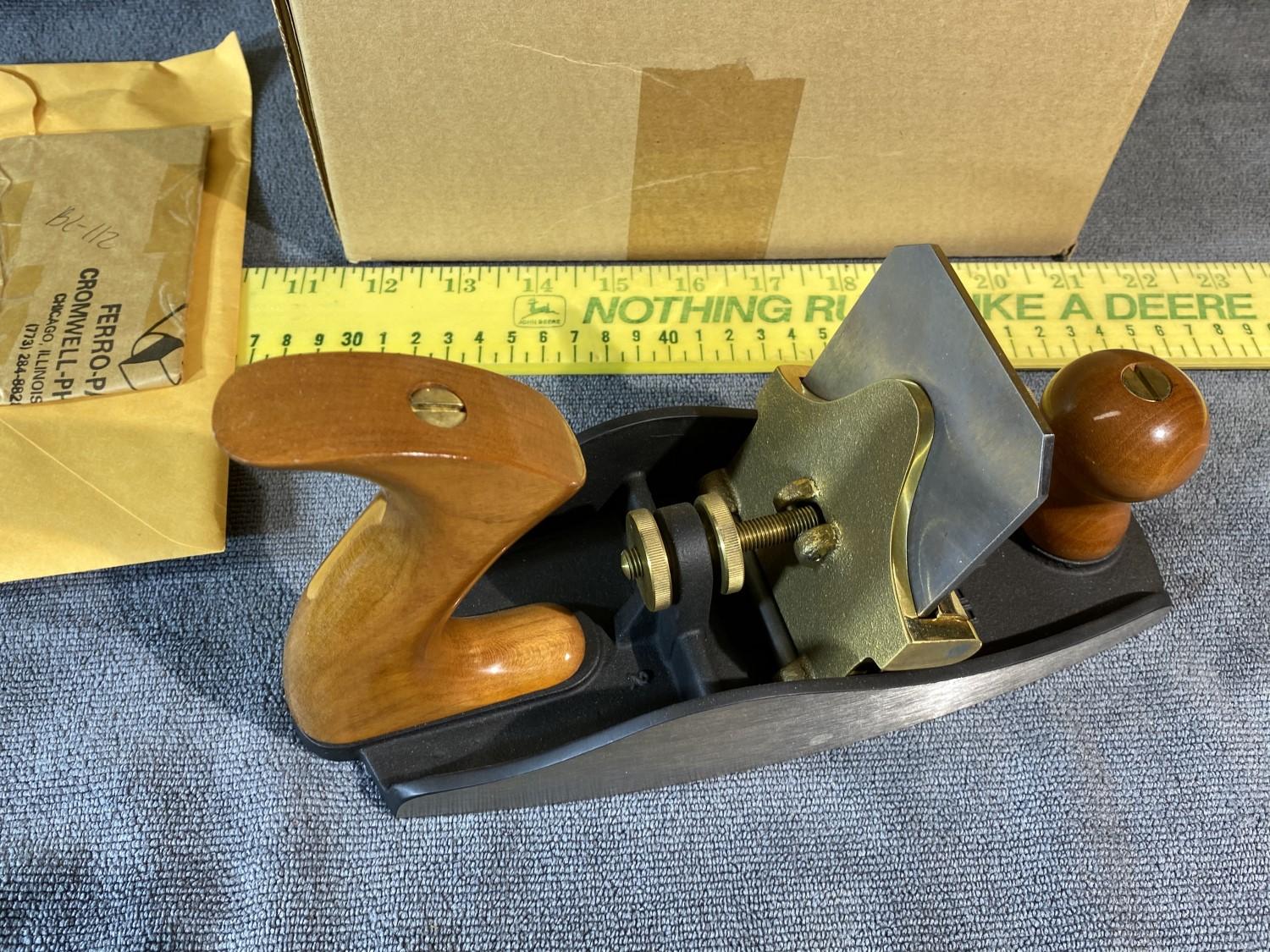 Vintage Lie-Nielsen Woodworking Block Plane No. 112