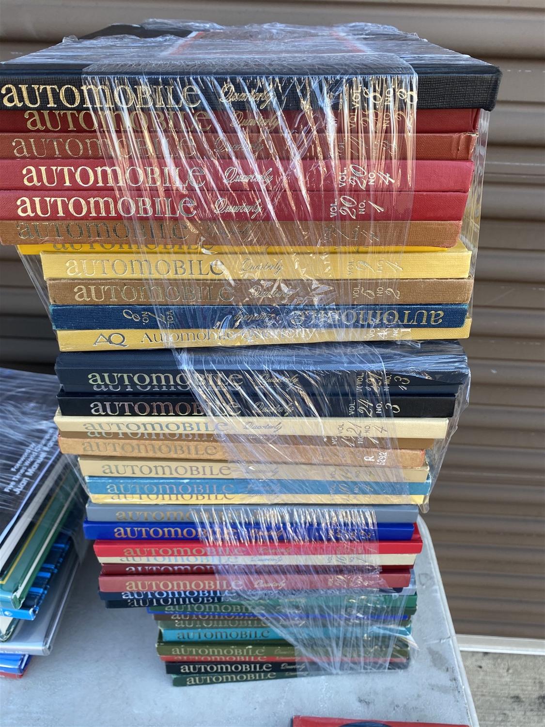 Group lot of vintage automobile racing books