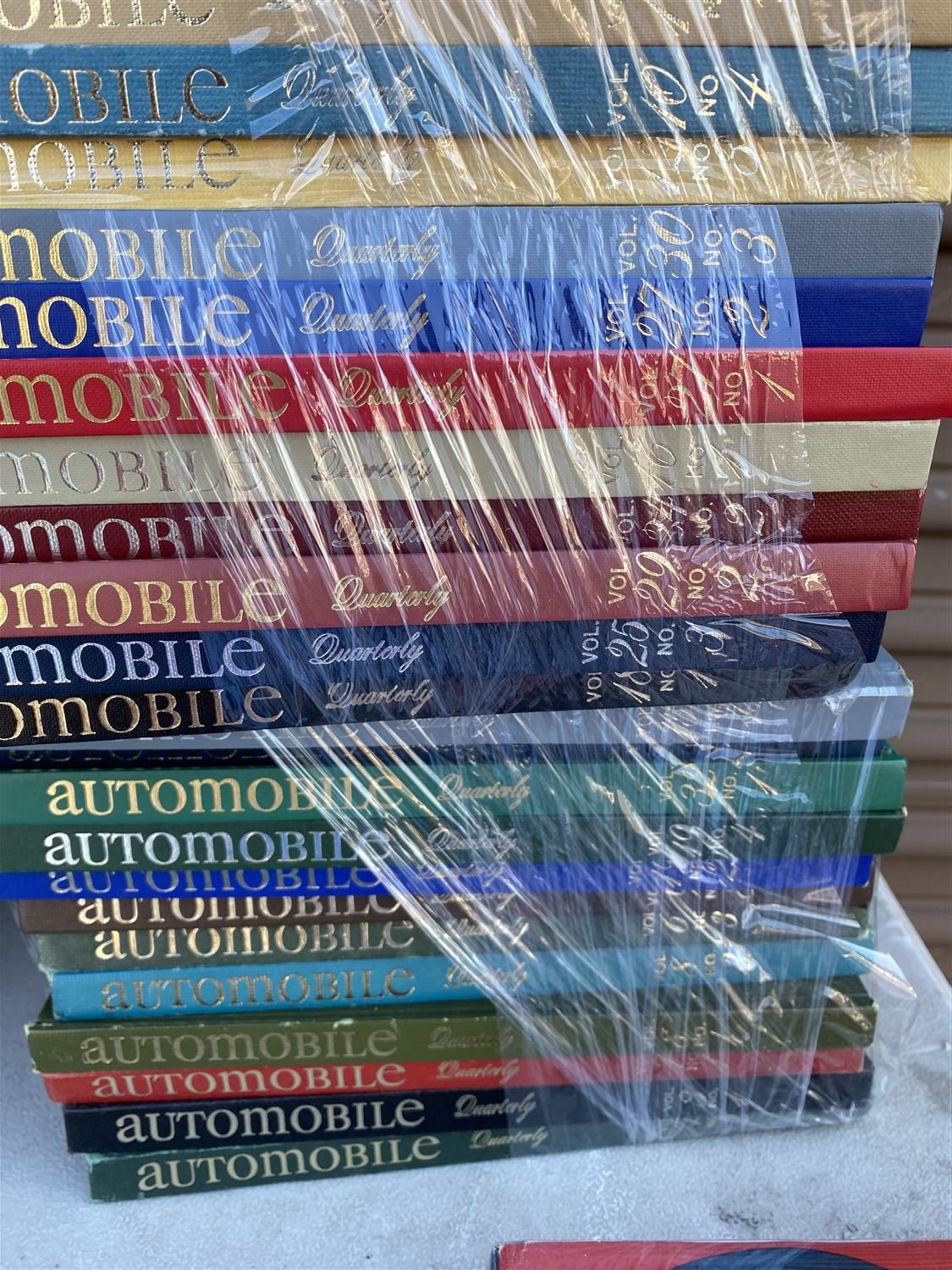 Group lot of vintage automobile racing books