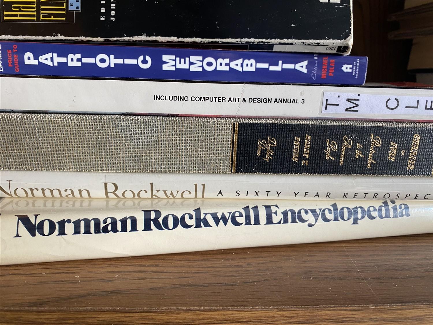 Group lot of assorted books - Art, paperbacks, collectibles and more