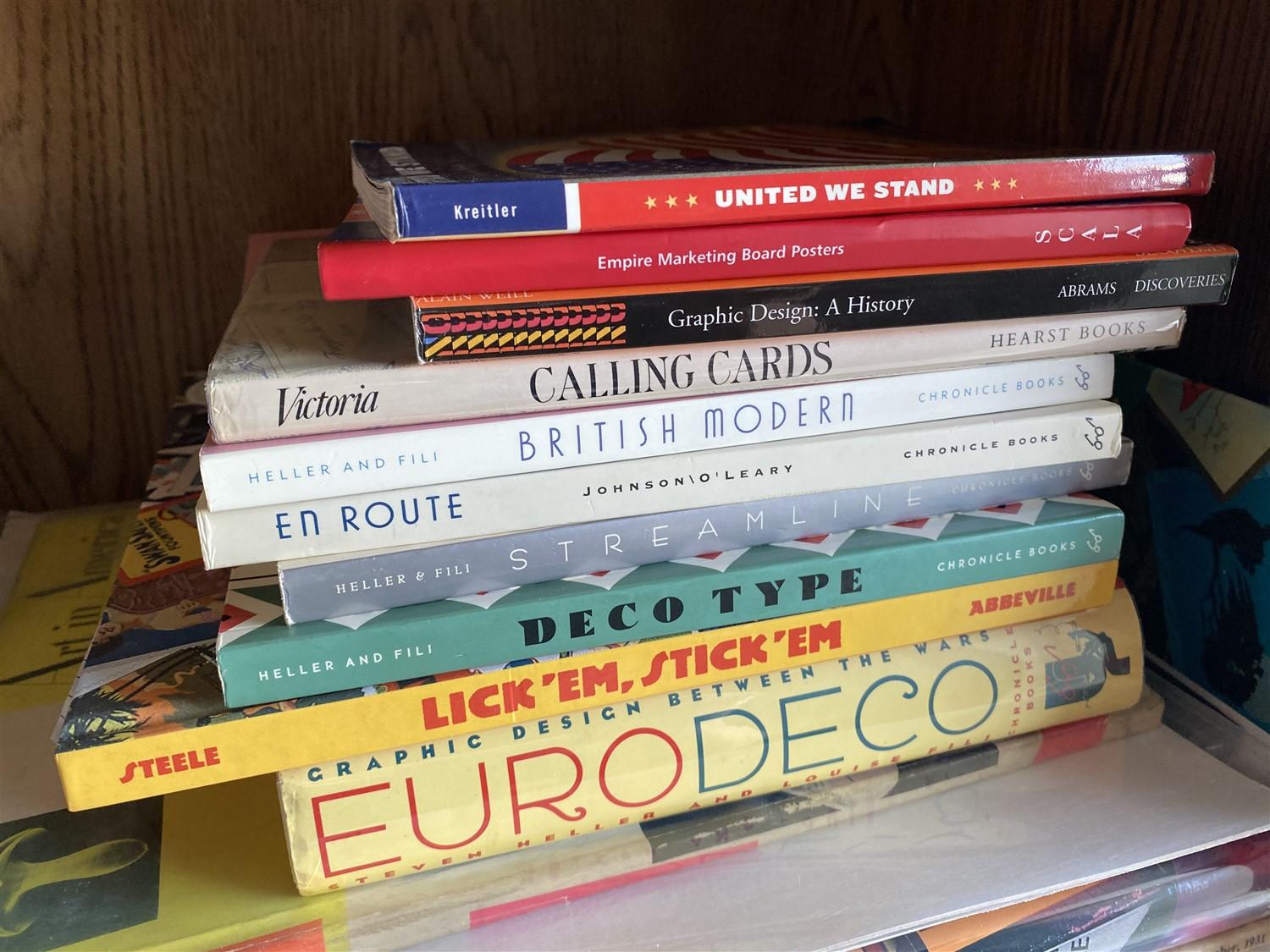 Large lot of assorted books - mostly Art related