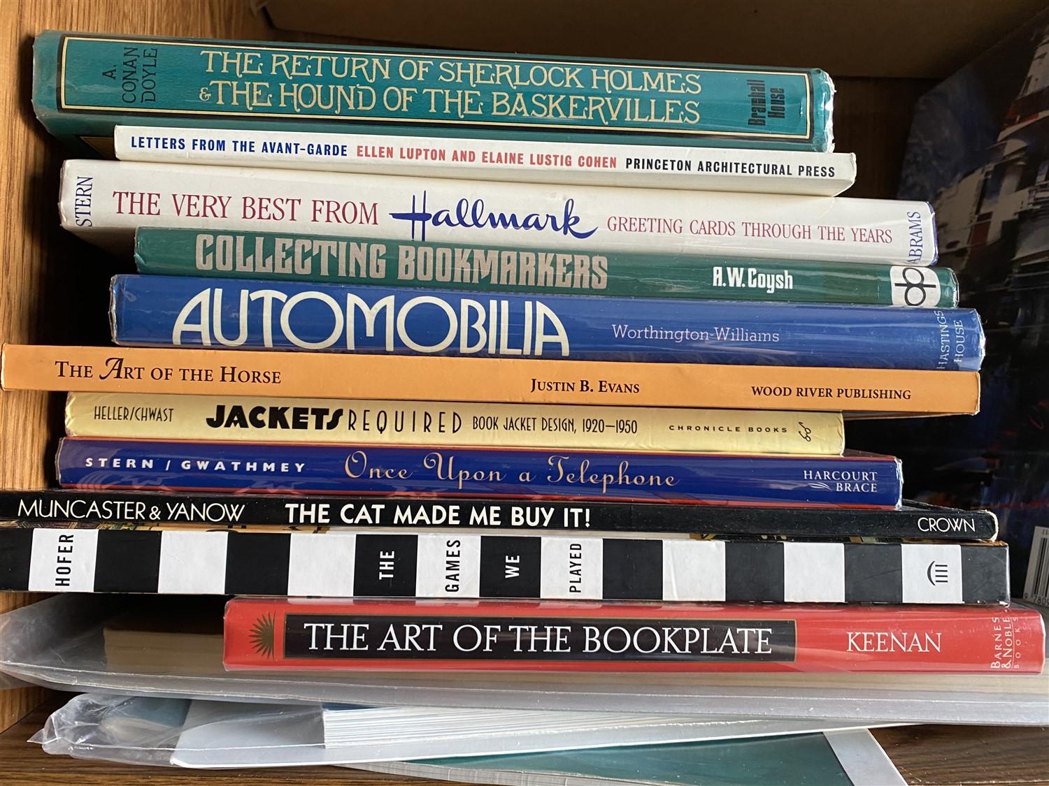 Large lot of assorted books - mostly Art related
