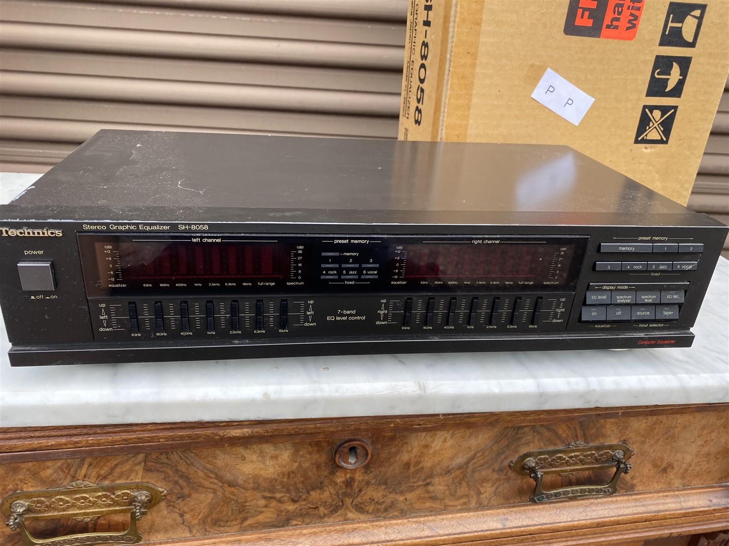Vintage Technica SH-8058 Equalizer