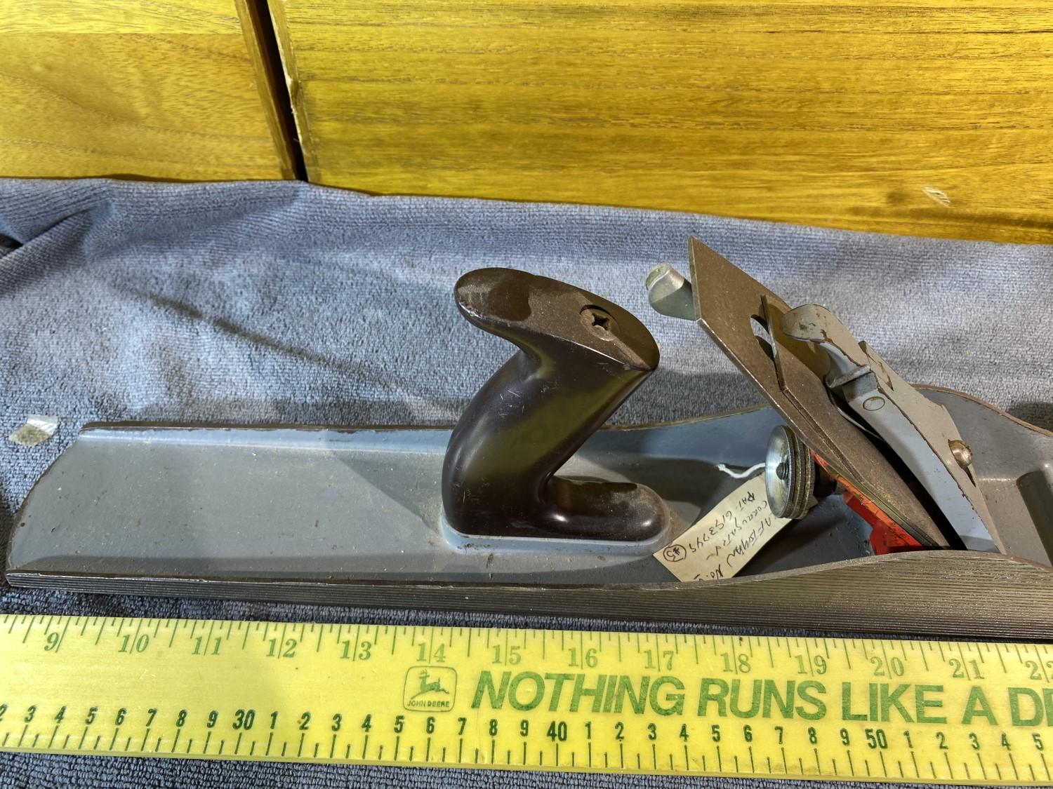 2 Antique Metal Block Planes - Nice