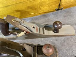2 Antique Metal Block Planes - Nice