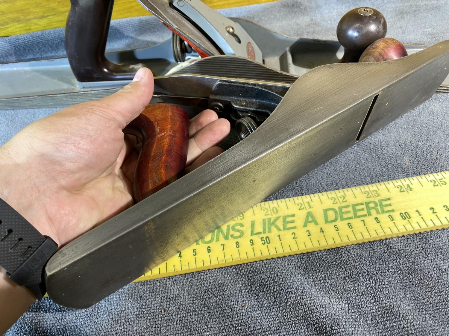 2 Antique Metal Block Planes - Nice