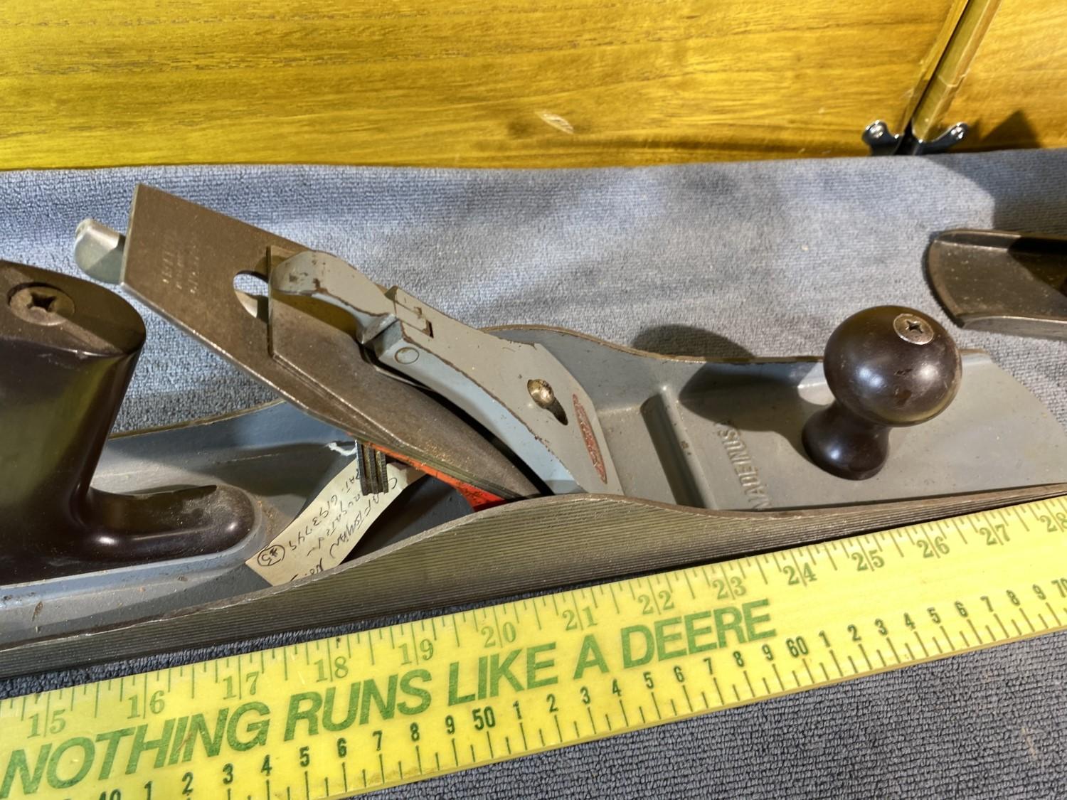 2 Antique Metal Block Planes - Nice