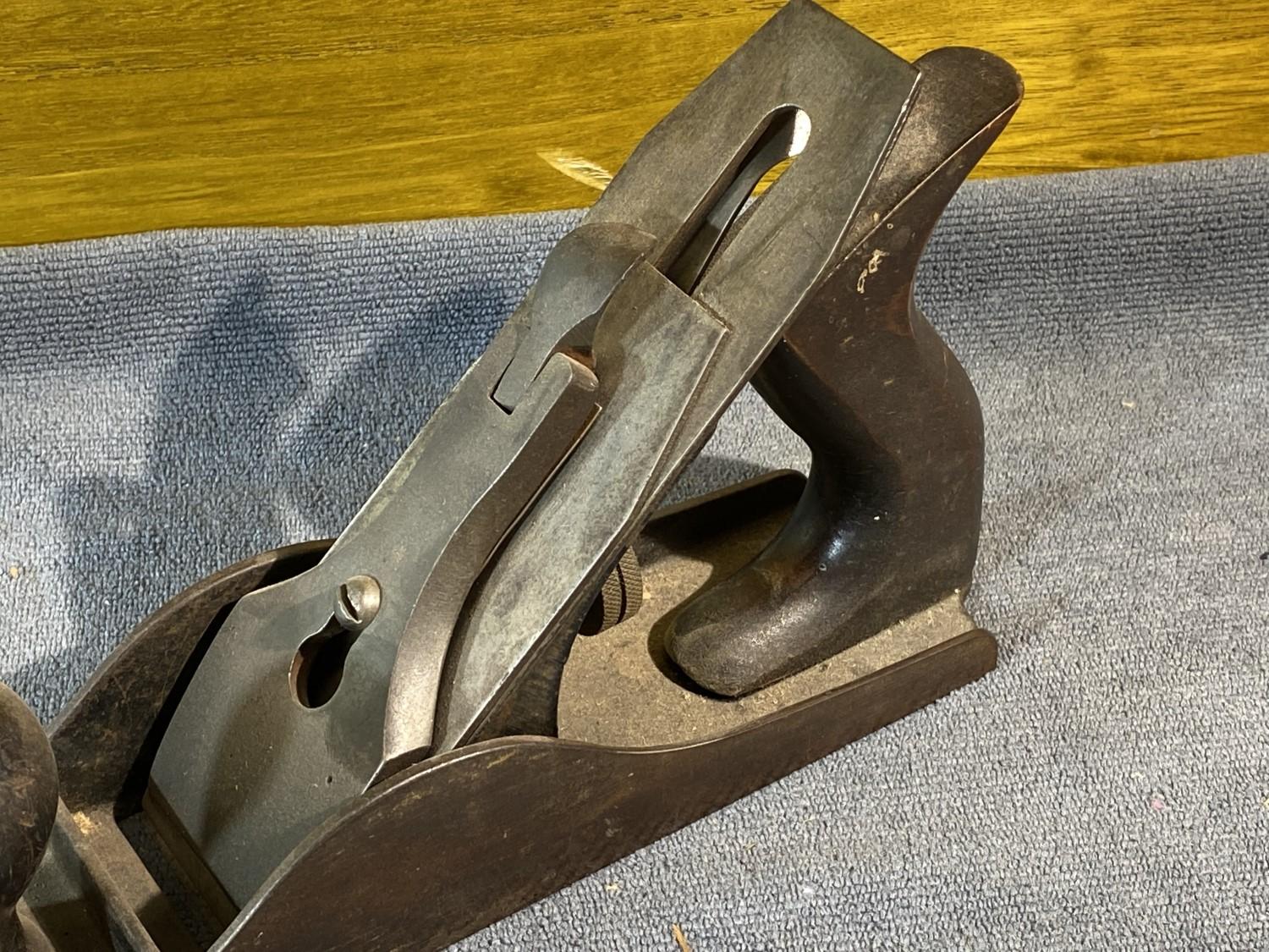 Antique metal block plane