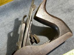 Antique metal block plane